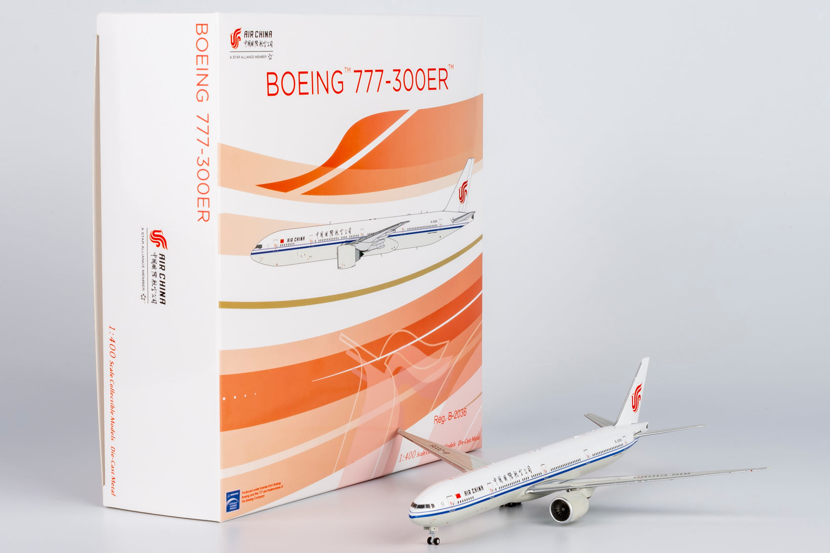 1/400 Air China Boeing 777-300ER B-2036 NG73063 - cover